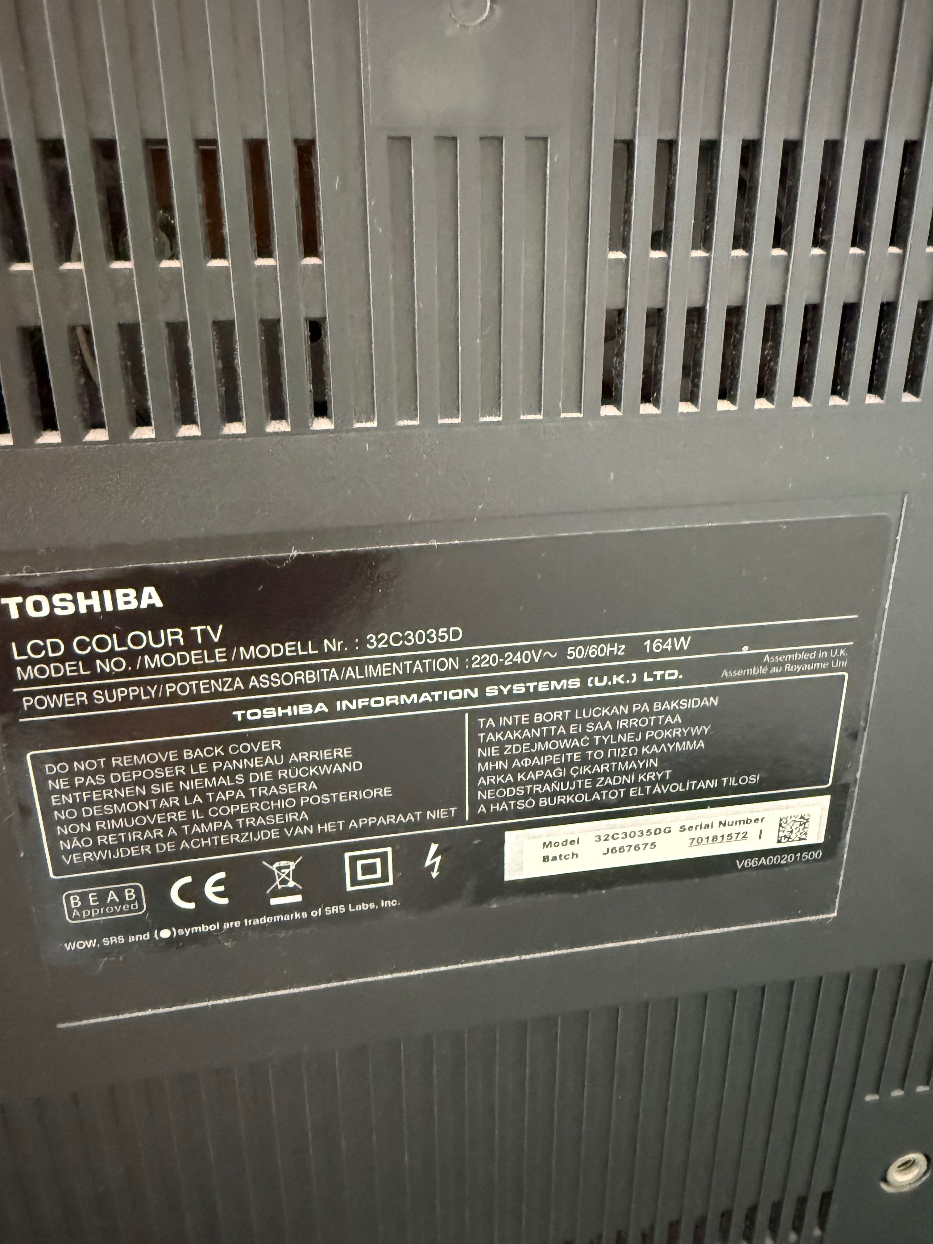 Телевизор Тошиба 32”