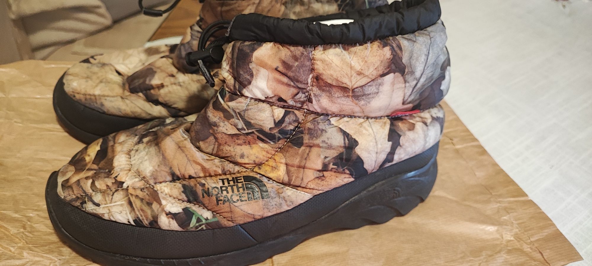 The North Face X Supreme Nuptse Boots.