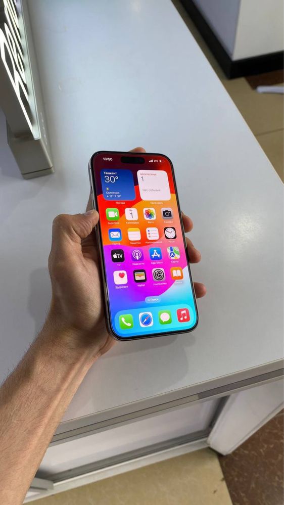 Iphone 15 pro 128 tali titan