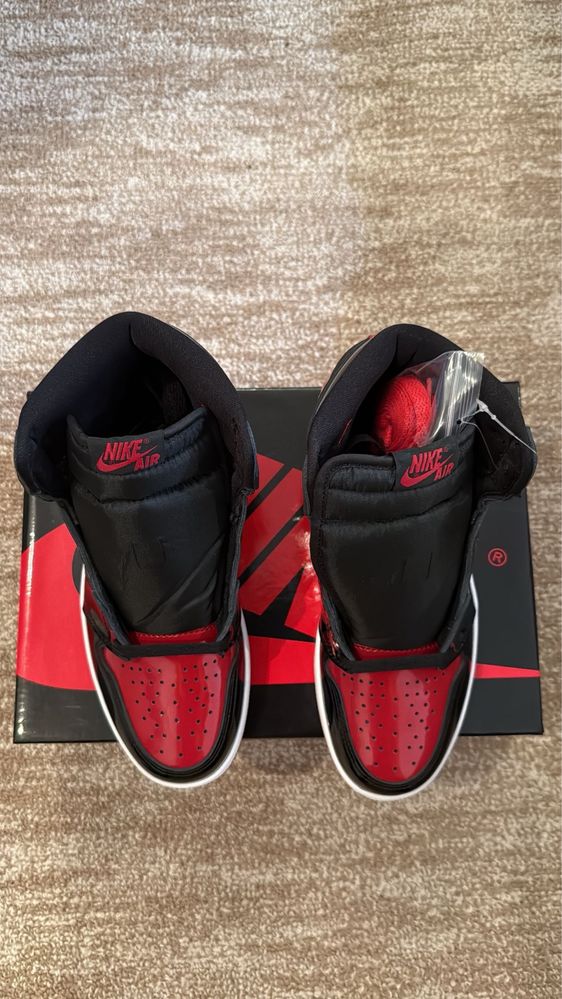 Jordan 1 Pattent Bred