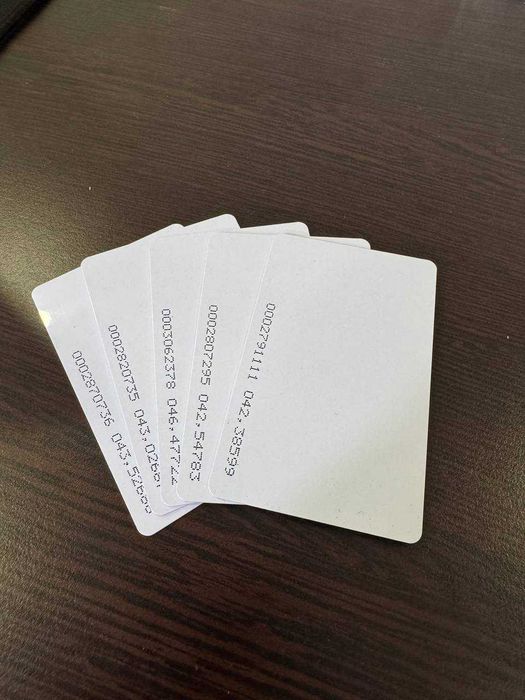ID, IC CARD RFID и NFC карта для турникетов и Face ID