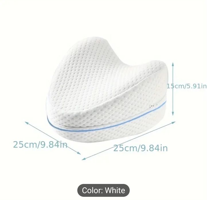 Perna cu spuma de memorie pentru dormit pe lateral