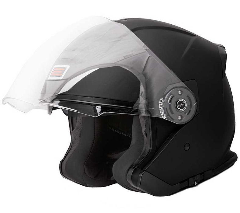 Casca moto deschisa Origine negru mat casca moto open face casca ATV