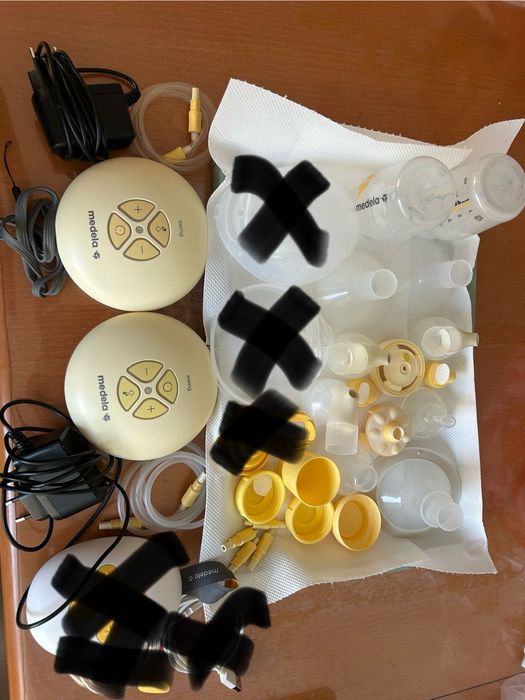 Електрическа помпа Медела Суинг соло 2броя, ръчна помпа Авент