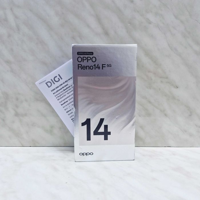 OPPO Reno14 F 5g, 8gb ram, 256gb, SIGILAT, ZEUS Amanet Militari 33849