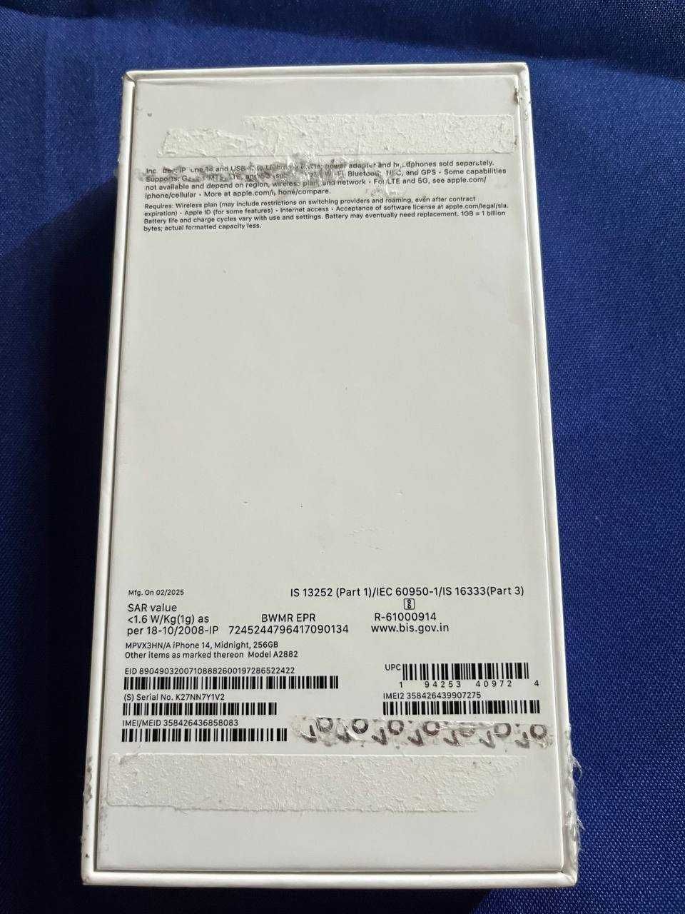 Iphone 14 256G Yangi