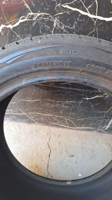 Б/у Қысқы болондар 4штук жағдайы жақсы 245/45/18.