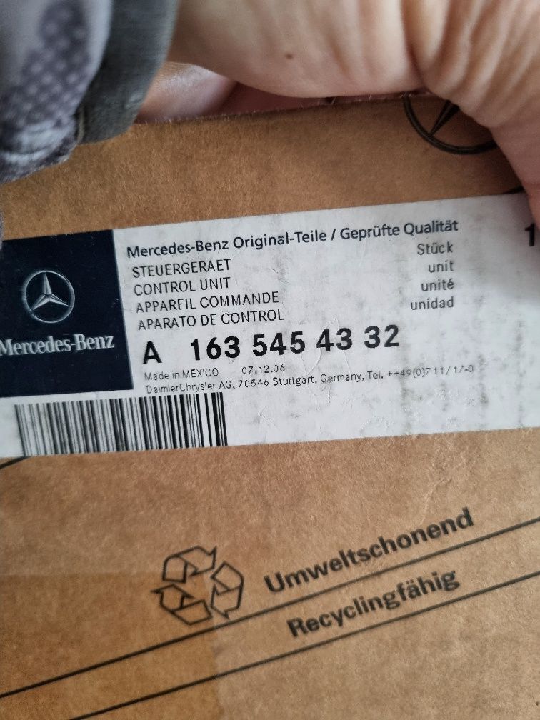 Mercedes w163 модул за esp НОВ в оригиналната опаковка