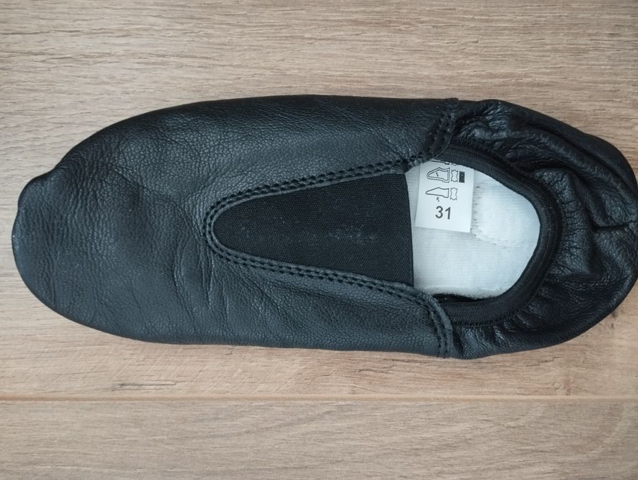 Черни цвички Колев и Колев 29 и Brille 31 номер, естествена кожа