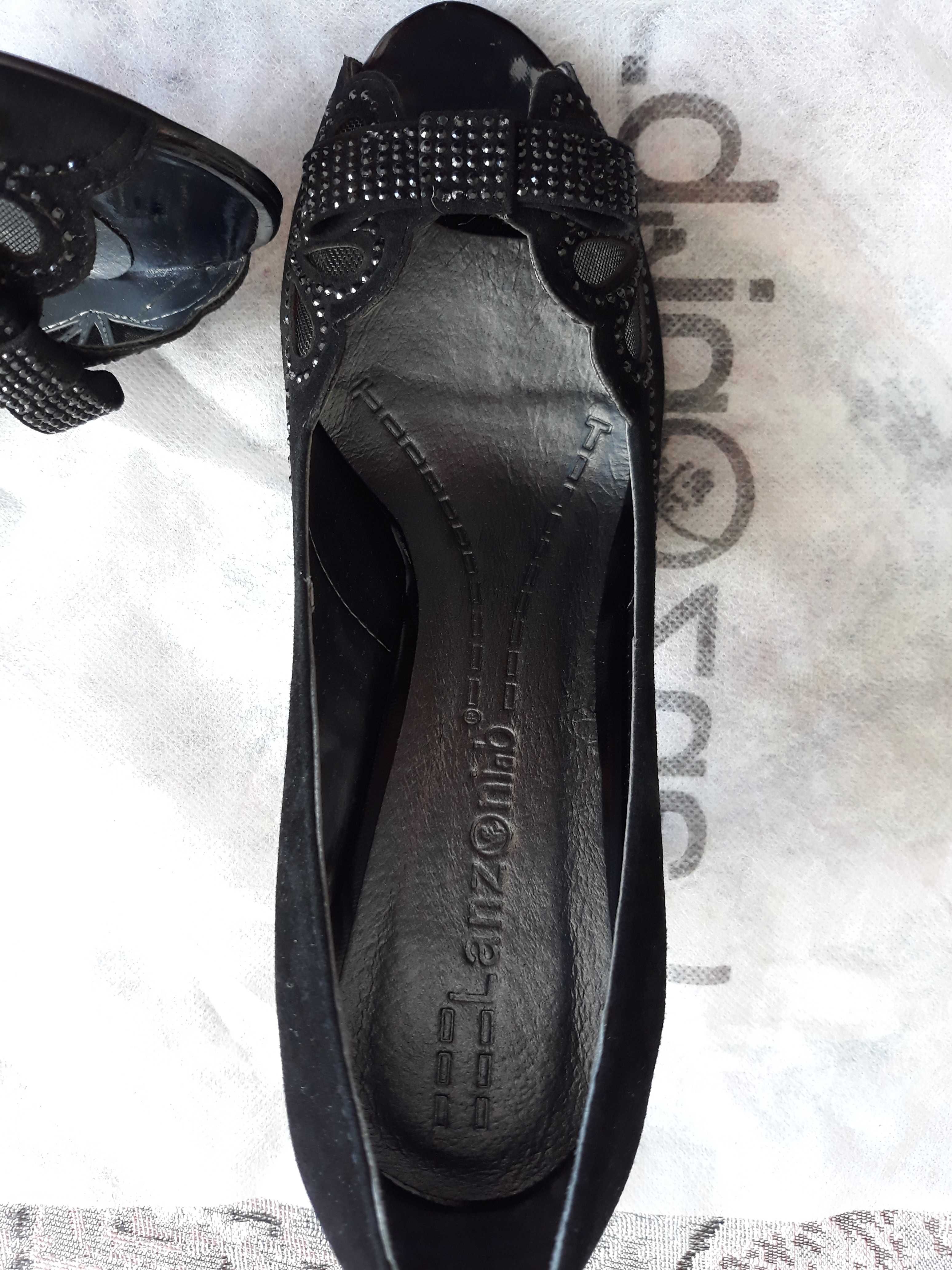 Pantofi dama ocazie de culoare neagra