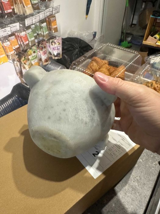 Саханче за мелене на подправки, чай, и др, от Камък