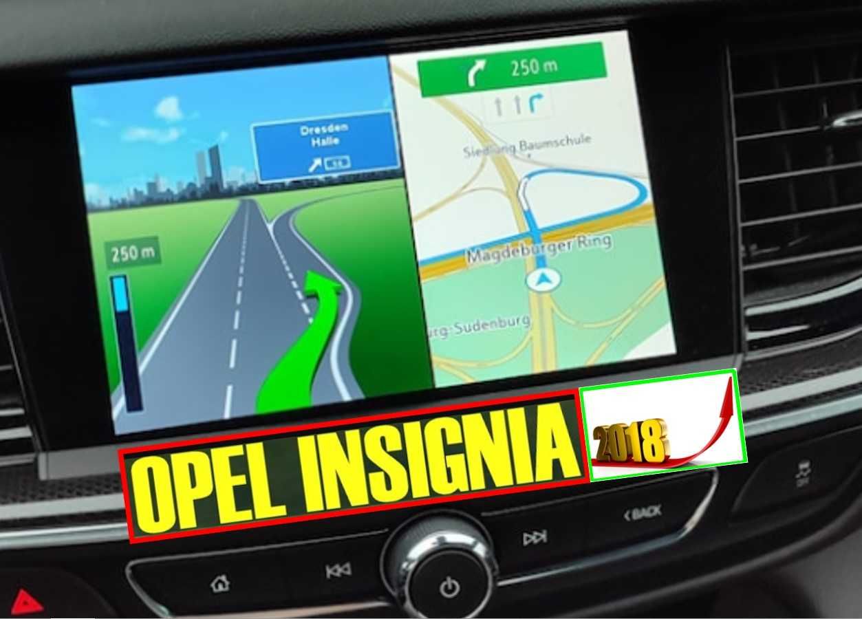 2024 карта за навигация Опел Инсигния Opel Insignia Multimedia NaviPro