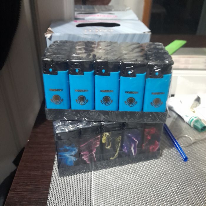 Зажигалки новые пьезо