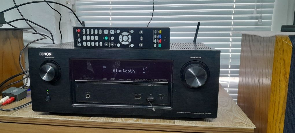 7.2 ресивър DENON AVR-X 2100 Bluetooth Wi-Fi 4K HDMI
