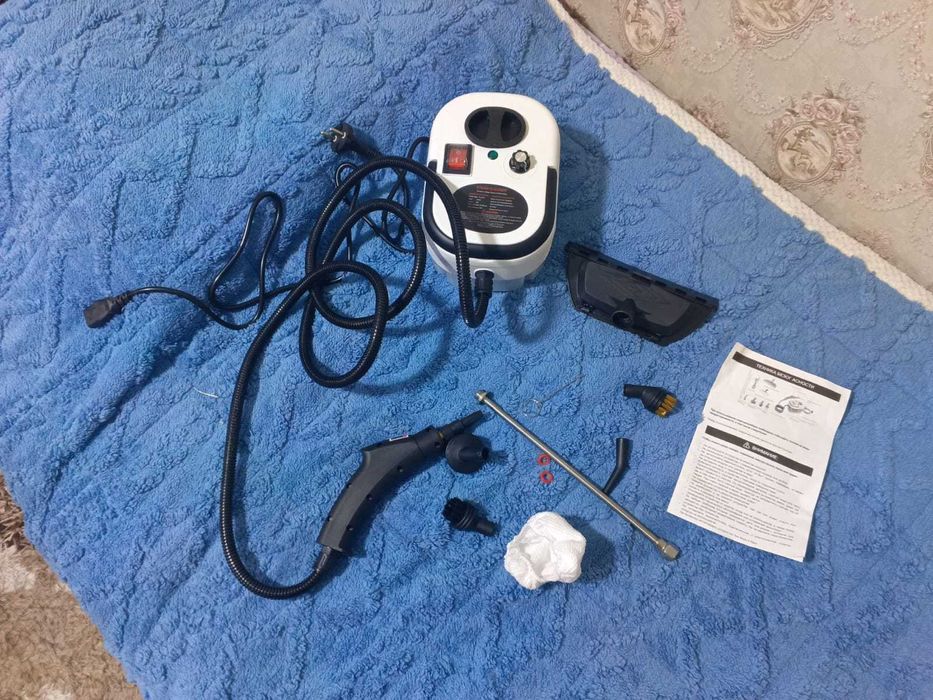 Пароочиститель + насадки