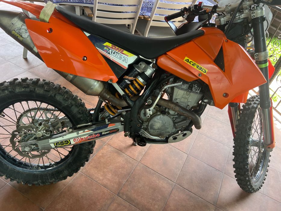 KTM exc 250 - electrostater