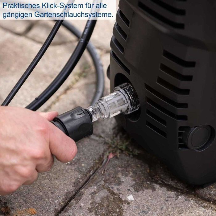 Водоструйка Scheppach HPC1400 1400W 110bar 390l/h