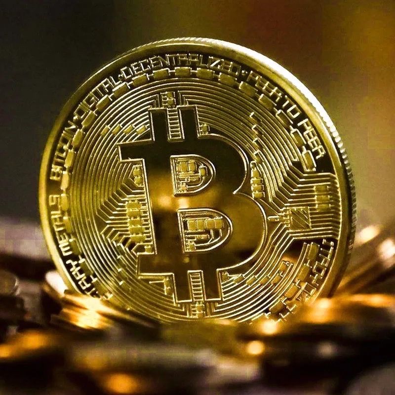 Монета Bitcoin (Биткоин)