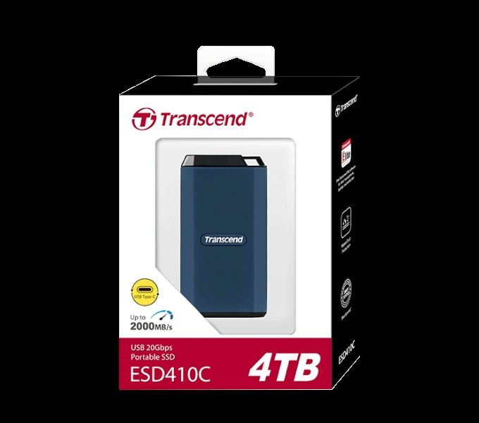 Новый, Суперскоростной Внешний накопитель SSD Transcend TS4TESD410C 40