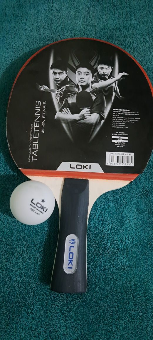 Stol tennis raketkasi loki original yangi 1ta