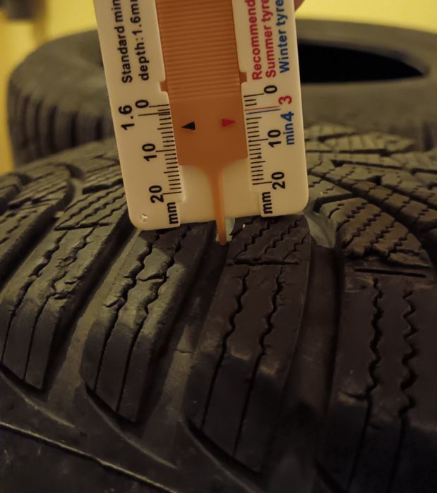 4 бр. зимни  гуми  Goodyear 205/55/16
