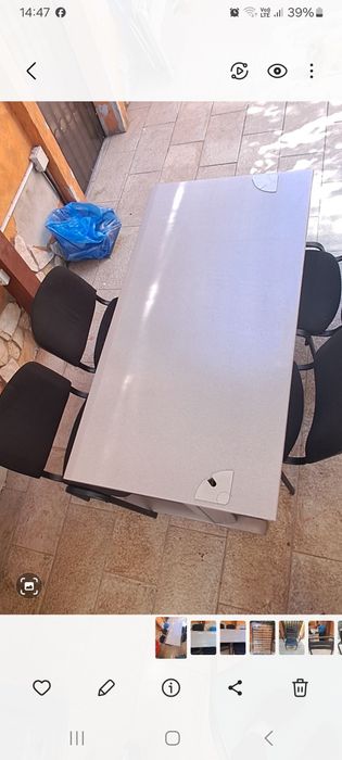 Masa birou conferințe +4 scaune