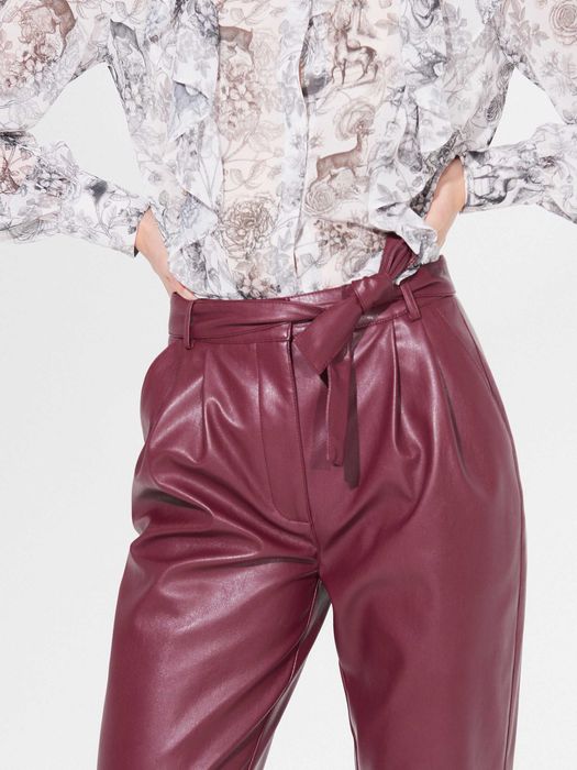 Pantaloni Mohito imitație de piele