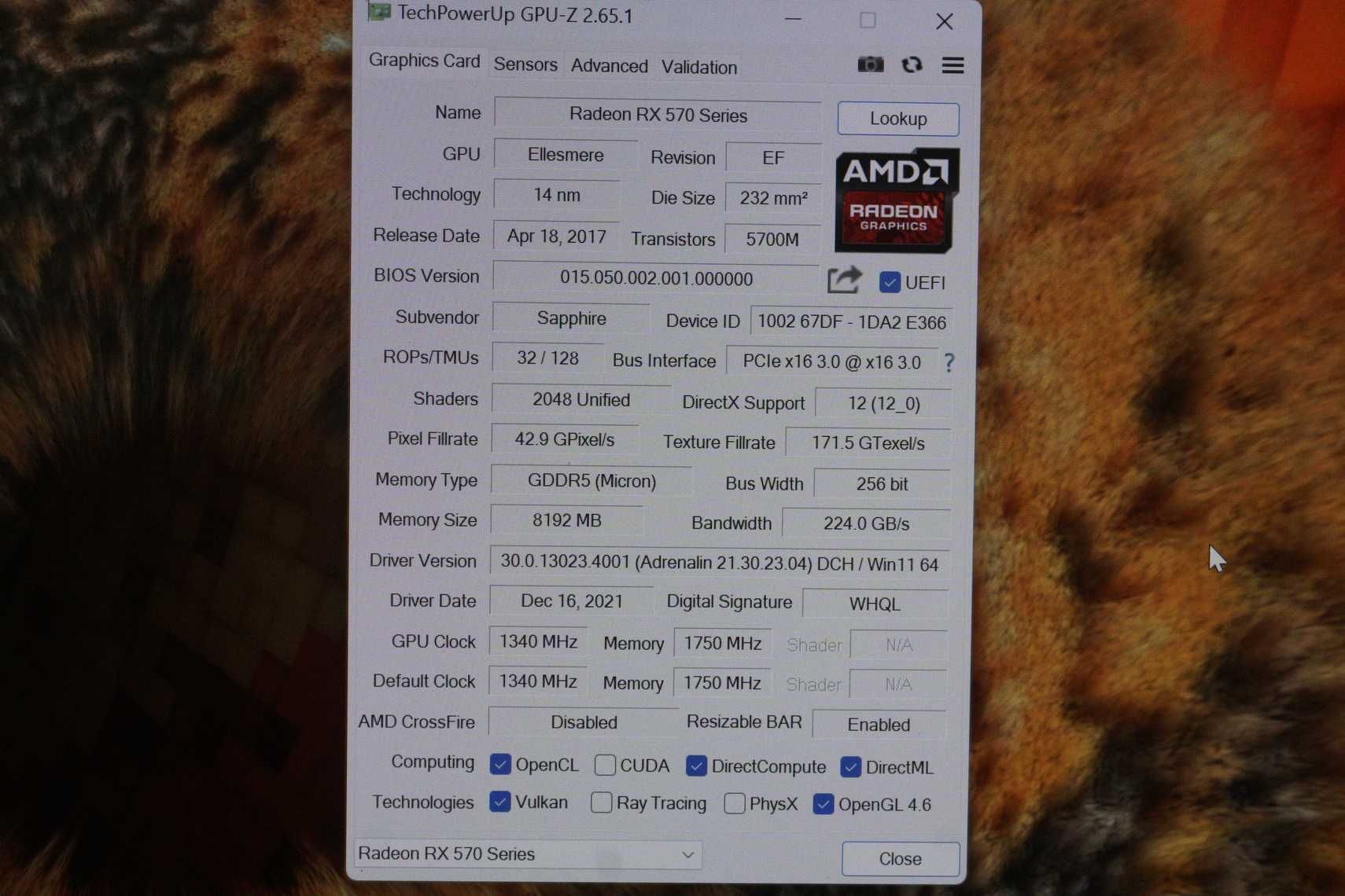 Видеокарта RX 570 8GB Sapphire Nitro / вкл ДДС