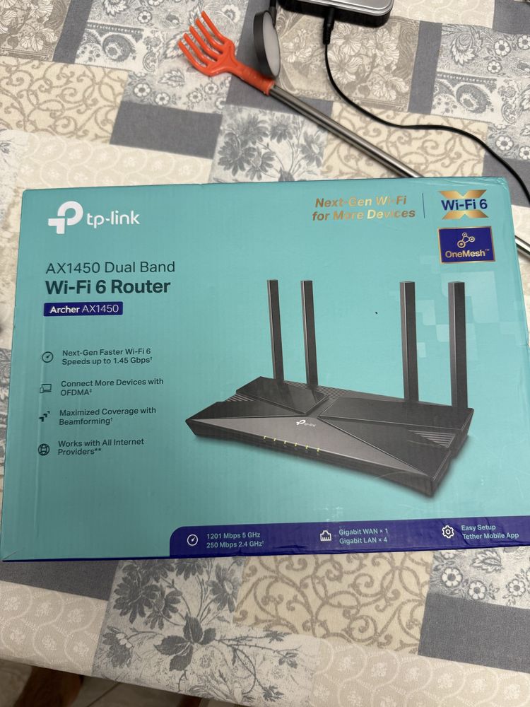 Продаю Wi-Fi 6 Роутер TP-Link Archer AX1450 (AX1450 Dual Band)