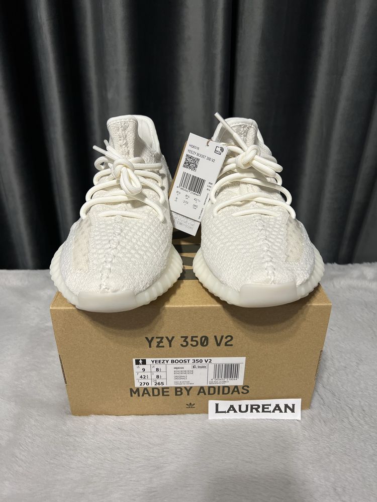 42 2/3 (ORIGINALI) Adidas Yeezy Boost 350 V2 Bone