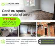 Casa cu spatiu comercial si teren de 2877 m2 in Glimboca