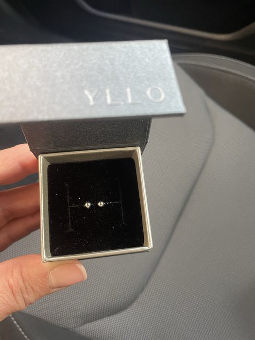 Piercing argint circular tip barbell 10 mm