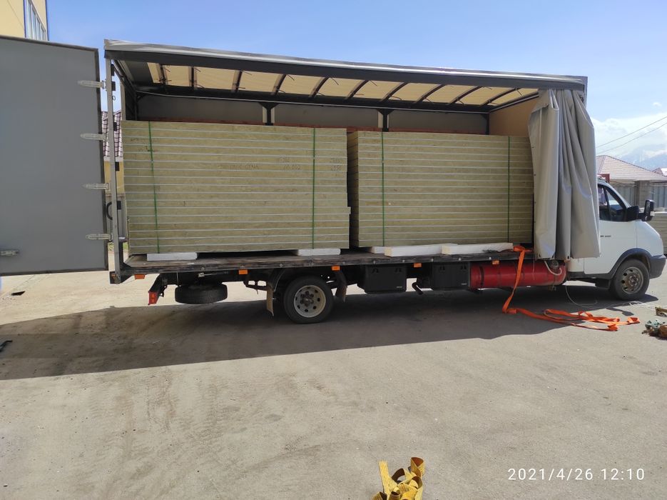 Грузоперевозки газель 6.2 метра межгород по Казахстану и в Россию