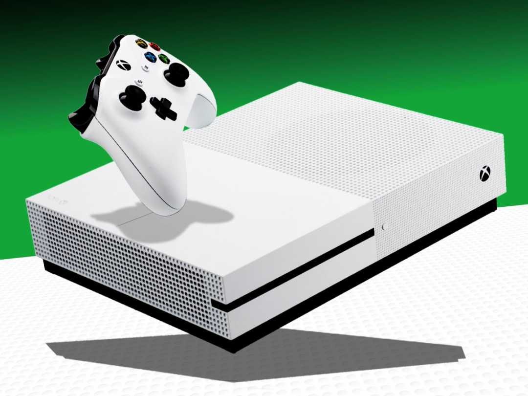 Продаю игровую приставку XBOX ONE S 1000 гб плюс игры