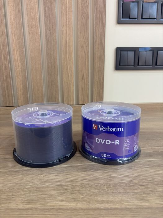 Диск DVD+R. Неиспользованные