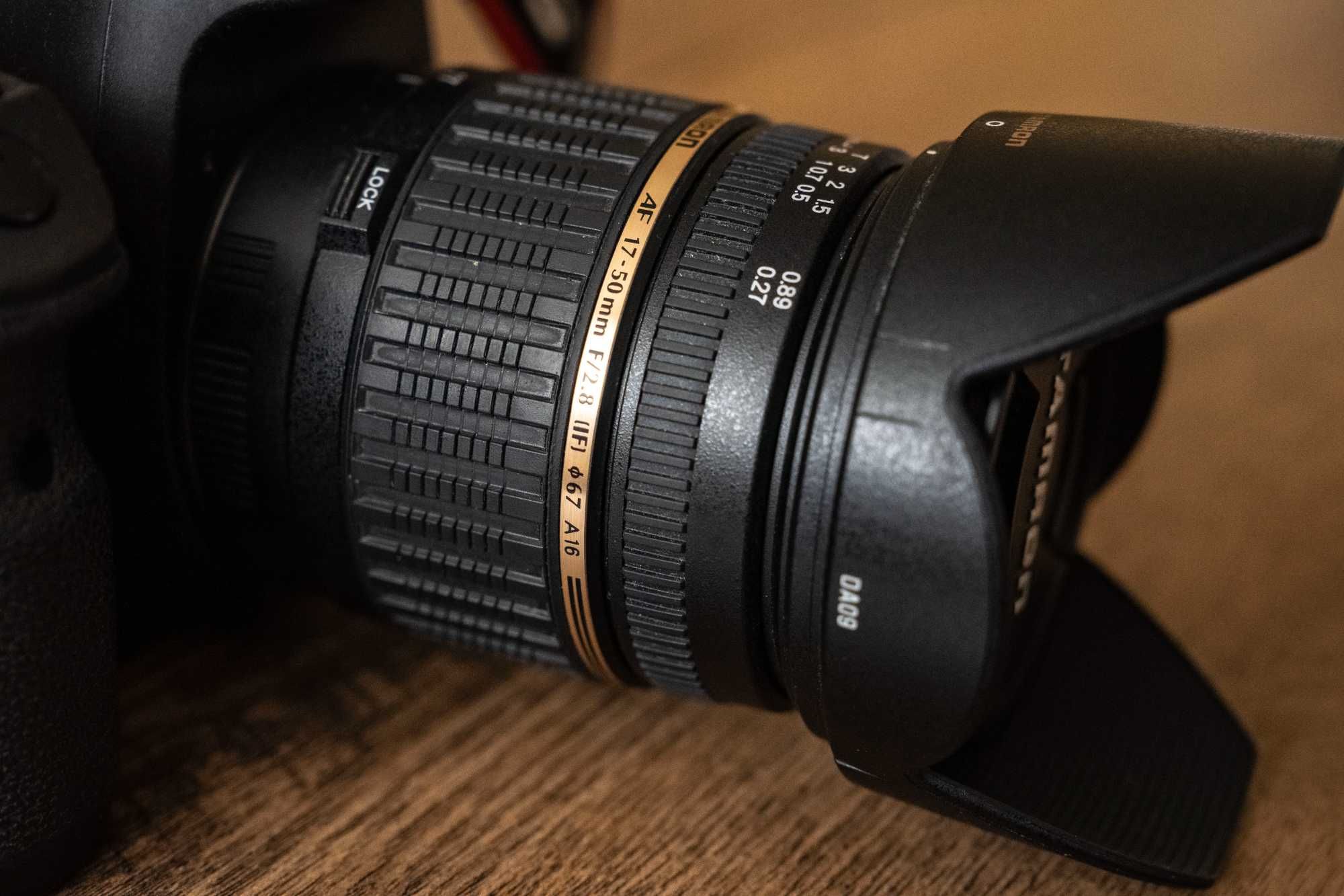 Canon EOS 7D, Тamron17-50 f2.8, TT685c, 3 батерии, 2 бр CF и чанта.