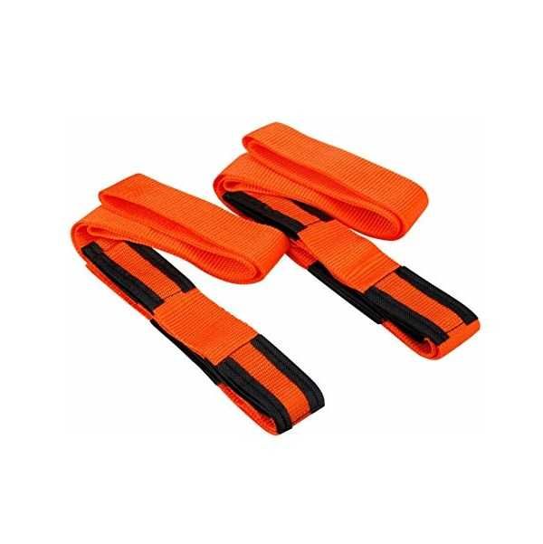 Set 2 centuri pentru ridicat mobila si obiecte voluminoase, portocaliu