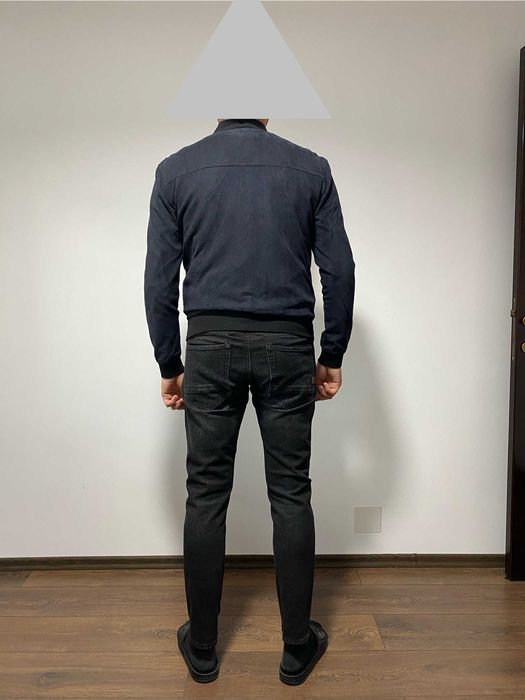 Geaca Zara imitatie piele intoarsa