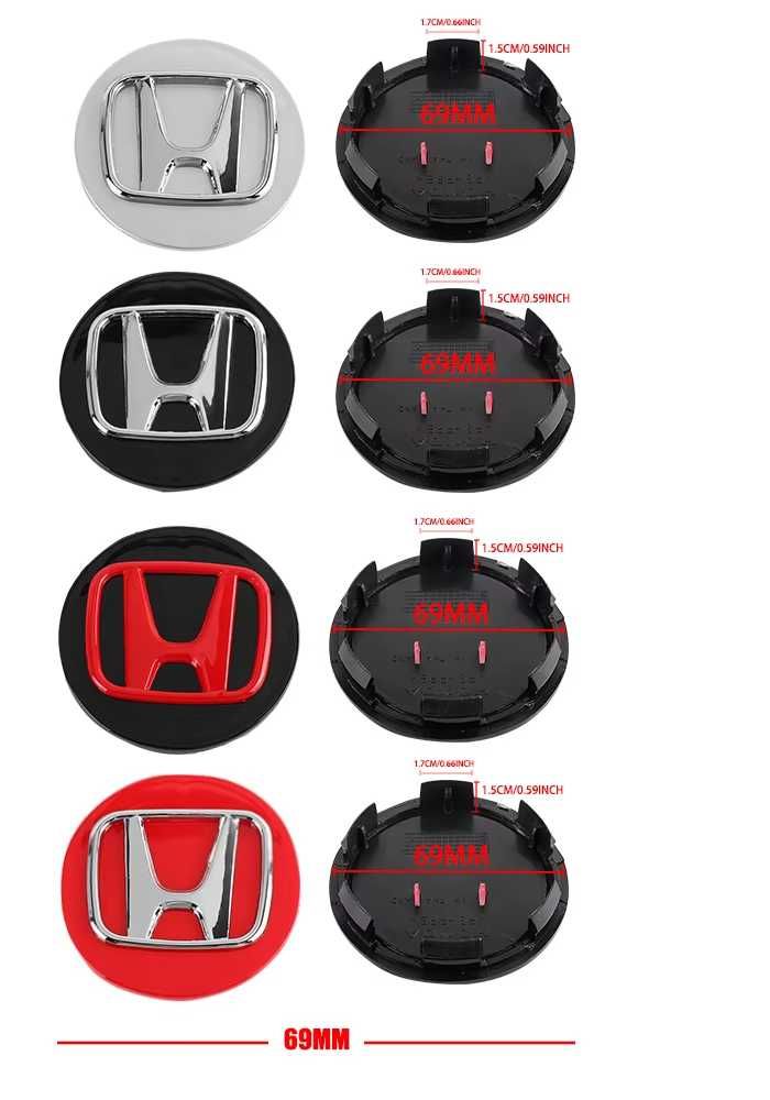 Капачки Капачки за джанти HONDA/ХОНДА 69мм