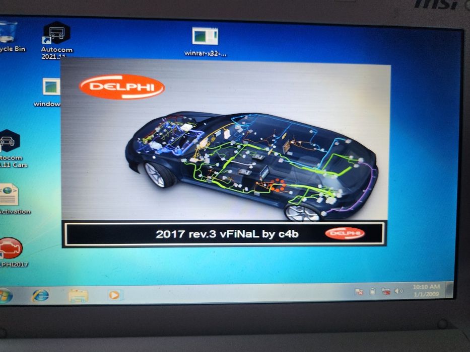 Tester Delphi Autocom 2021 nou+laptop
