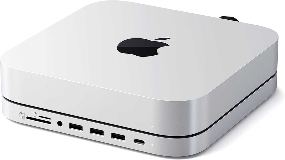Satechi suport și hub pentru Mac Mini M2 cu carcasă SSD SATECHI