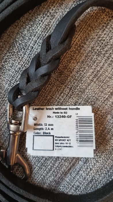 Julius K9 Leather leash without handle