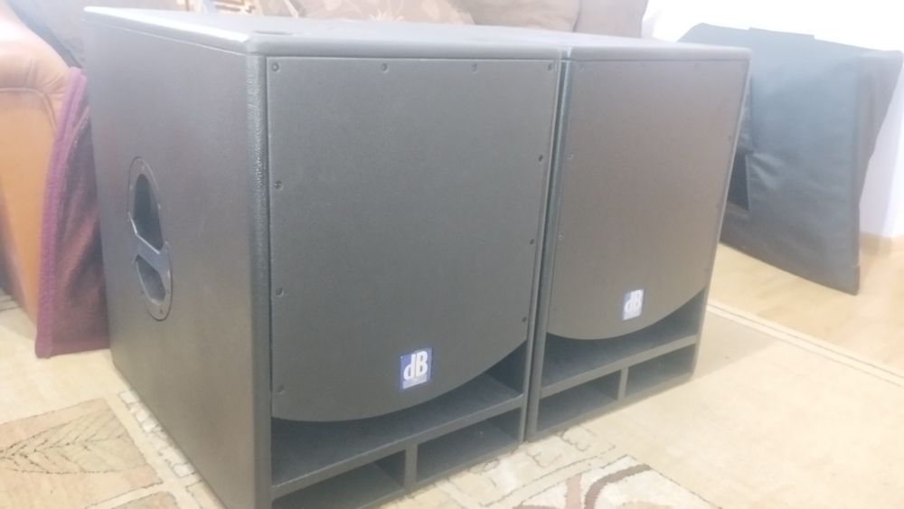 Basi db tehnologies sub15 ca si rcf cu huse