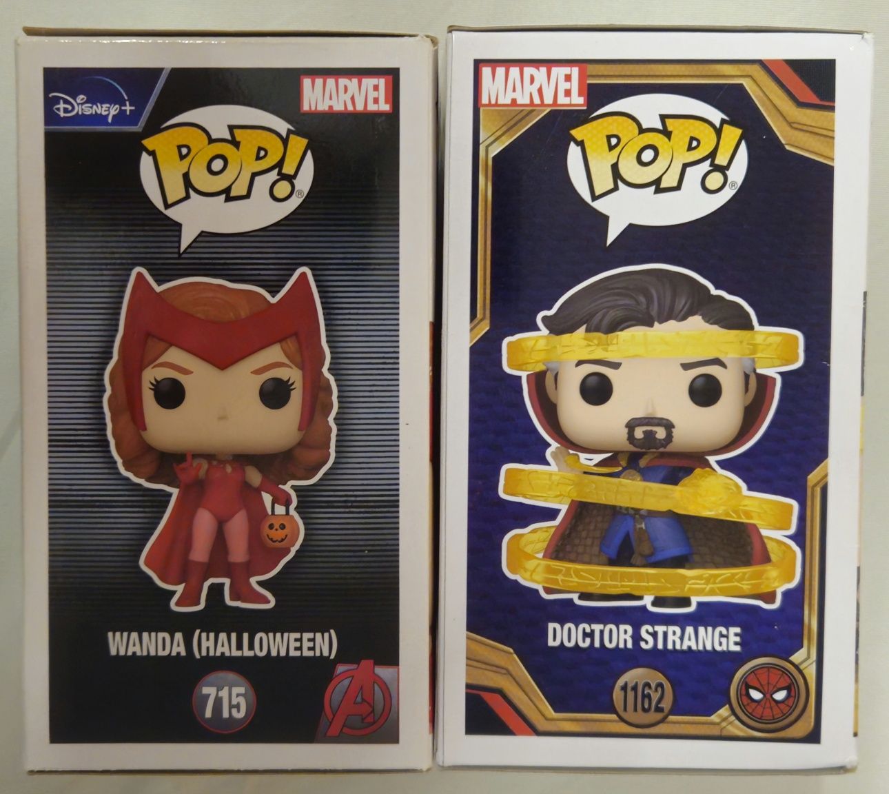 Funko Pop фигурки Wanda Maximoff и Doctor Strange