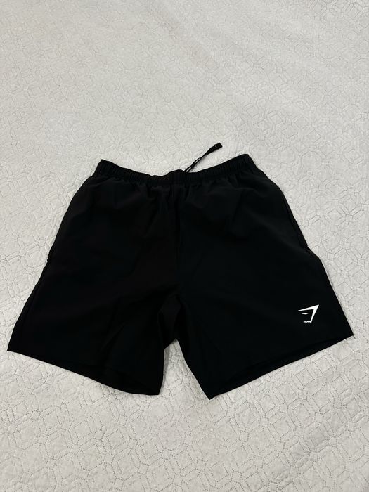Gymshark shorts pantaloni scurti marimea M, barbati, negru