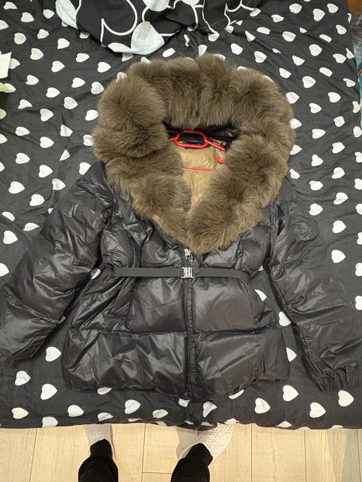 Vand geaca cu blana naturala