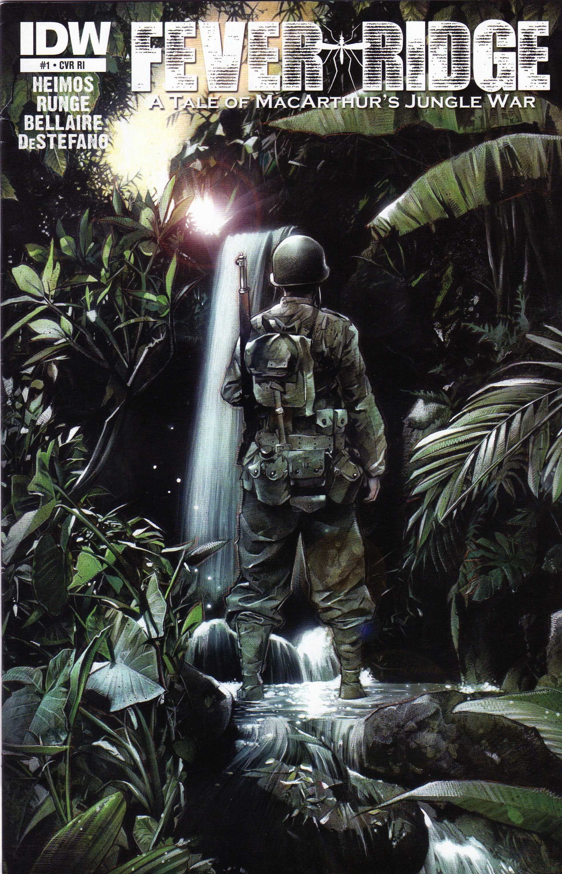 Fever Ridge A Tale of MacArthur's Jungle War #1 benzi desenate