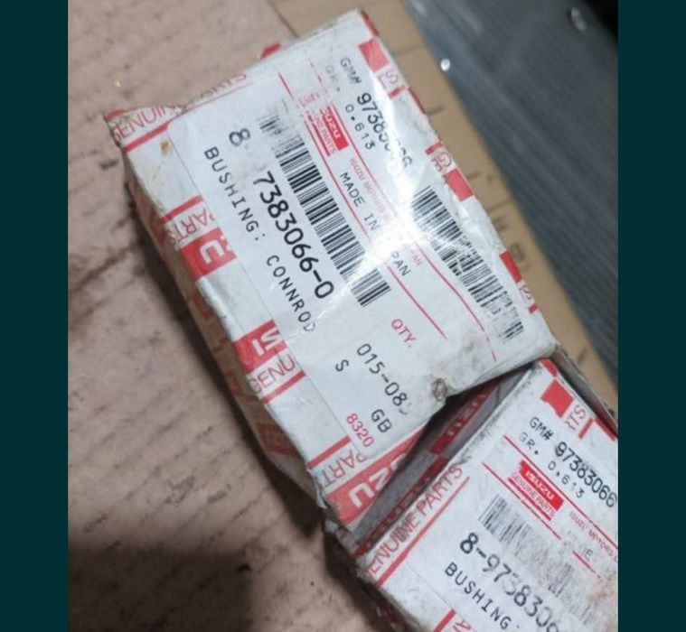 Piese din motor isuzu: npr , nkr , Dmax; excavator, kubota,takeuchi...