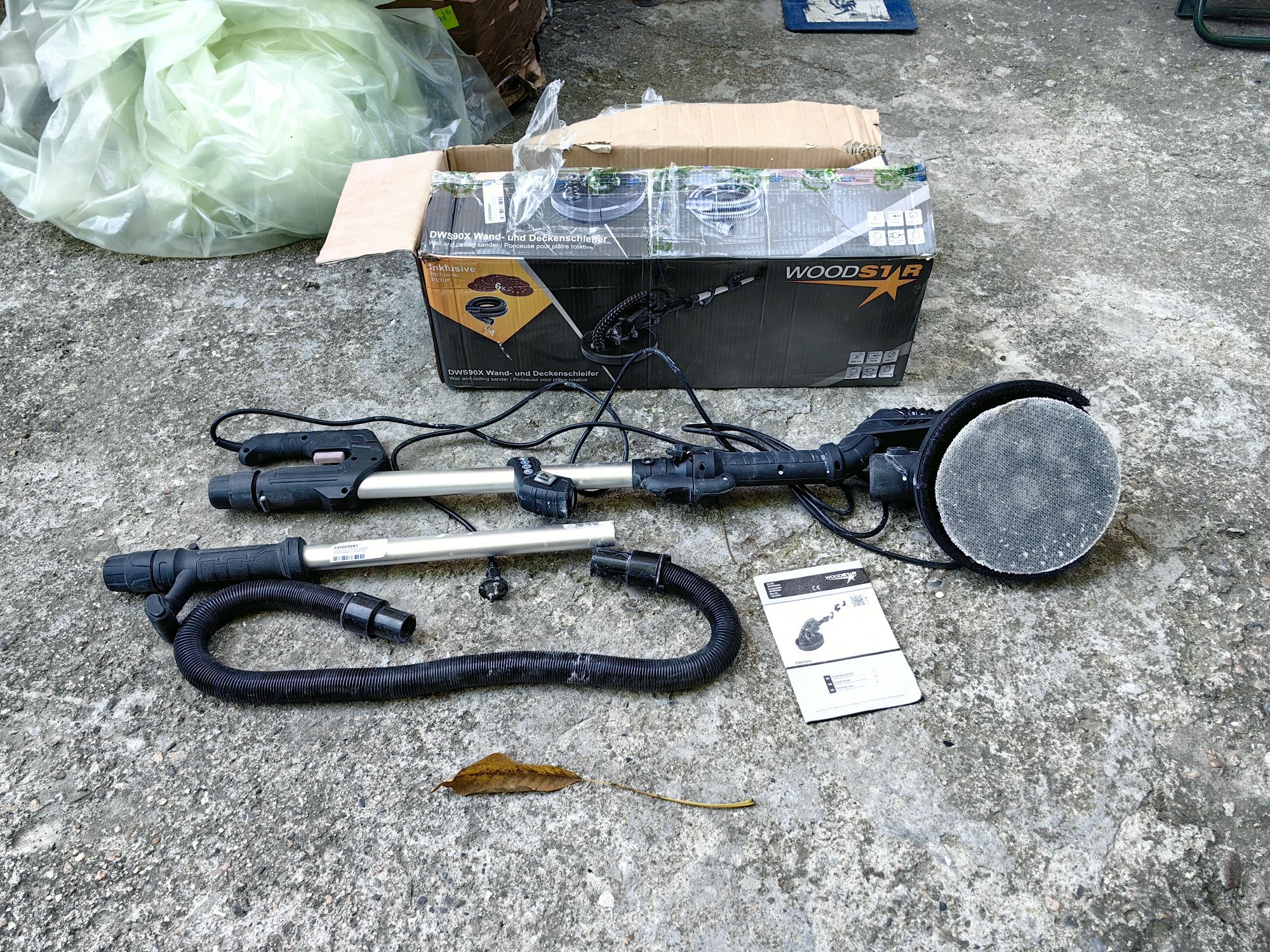 Стенен шлайф Toolson DWS 225 BT