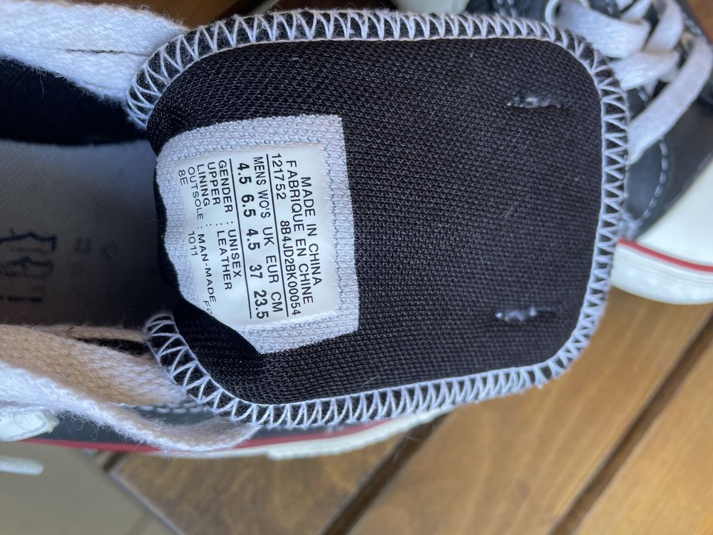 Маратонки Agnes Cecilia atelier, Р.40. Кецове Converse, черни, Р.37